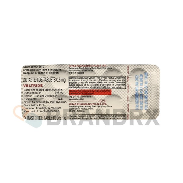 Veltride 0.5 mg Intas Pharmaceuticals