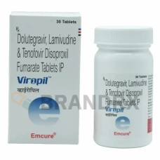 Viropil 50/300/300 mg Emcure Pharmaceuticals Ltd.