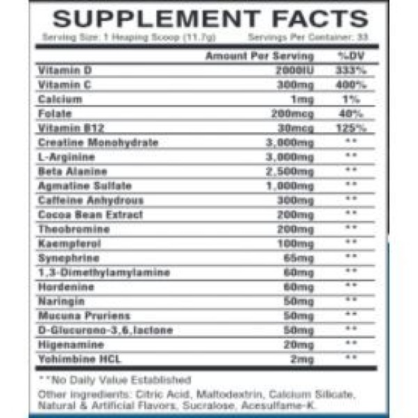 Centurion Labz Rage DMAA Centurion Laboratories