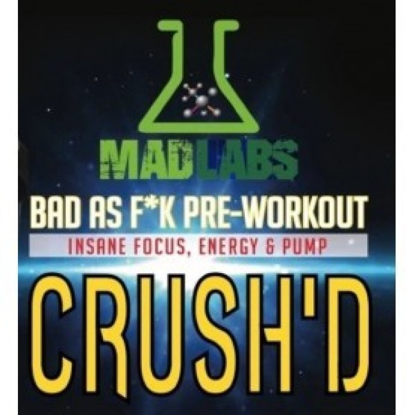 Mad Labs Pre-Workout Crush'd DMAA MADLABS